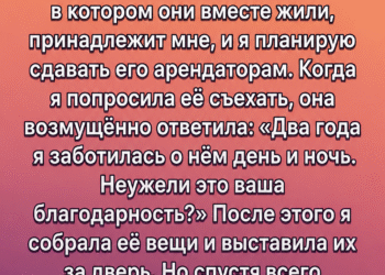 Вечером раздался телефонный звонок.