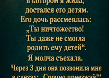 Внутри оказался всего один лист.